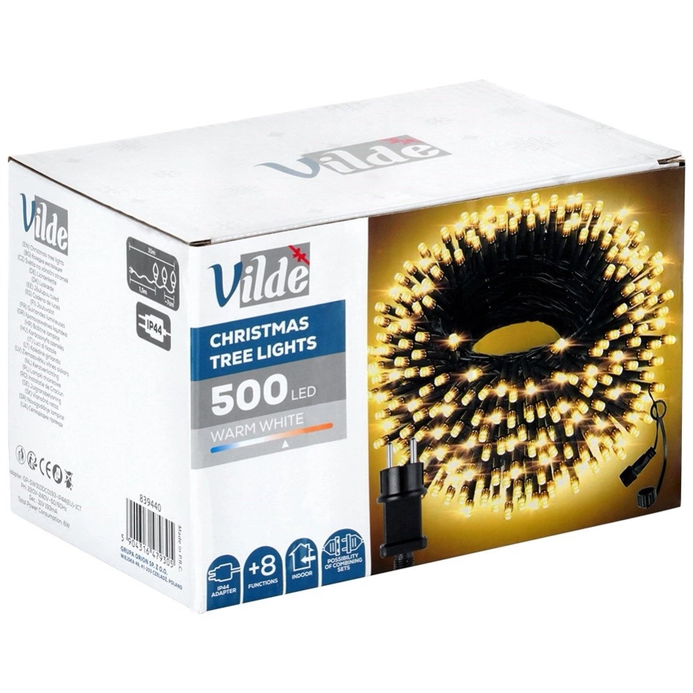 Lampki choinkowe 500 LED 33,5 m
