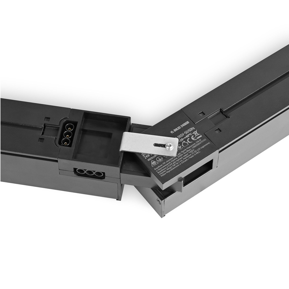 Łączna lampa liniowa LED VIDEX 24W 0,6M 5000K 2400lm czarna