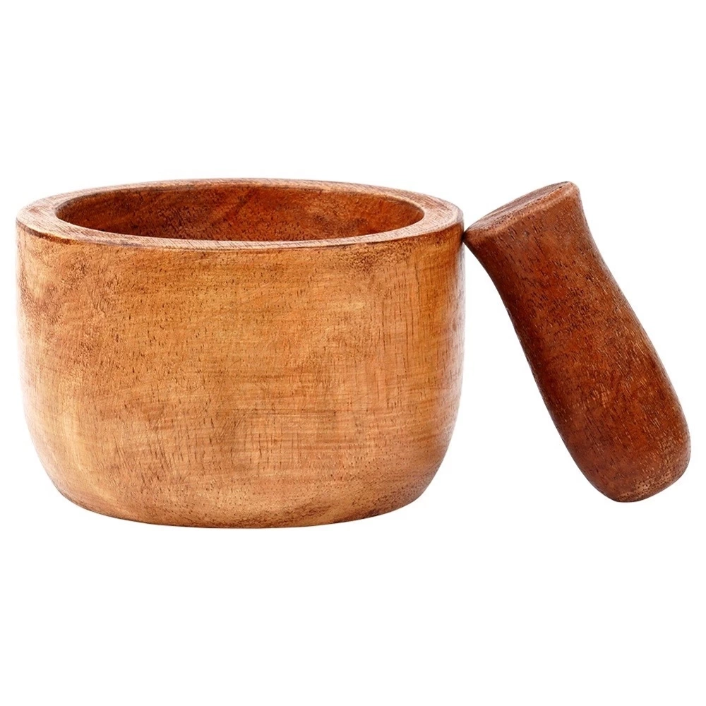 Moździerz do przypraw drewniany