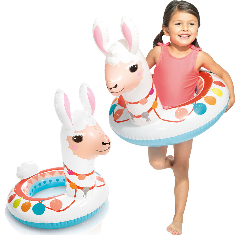 Koło plażowe do pływania dmuchane Lama INTEX 59221