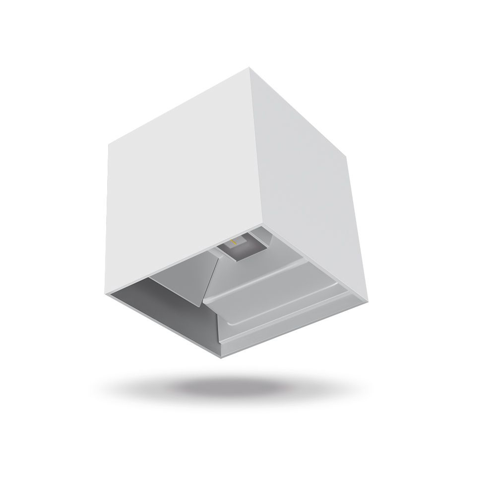 Oprawa elewacyjna dwustronna VIDEX-6W-ERIC-WHITE