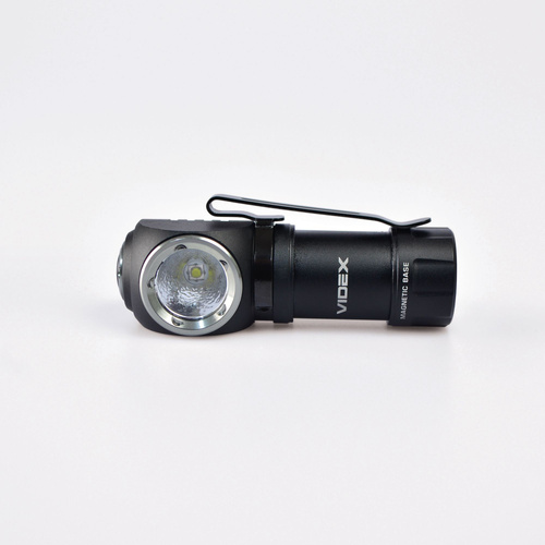 Latarka Videx 600lm IP68 LED 8 trybów zasięg 115m czołówka +PASEK NA GŁOWĘ