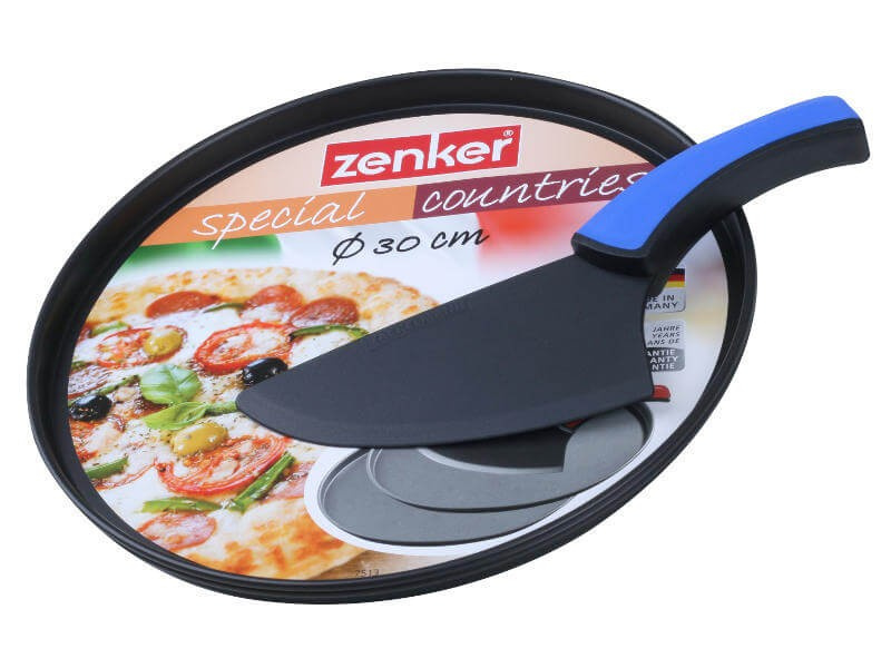 Forma do pizzy 29 cm - zestaw Zenker 7513