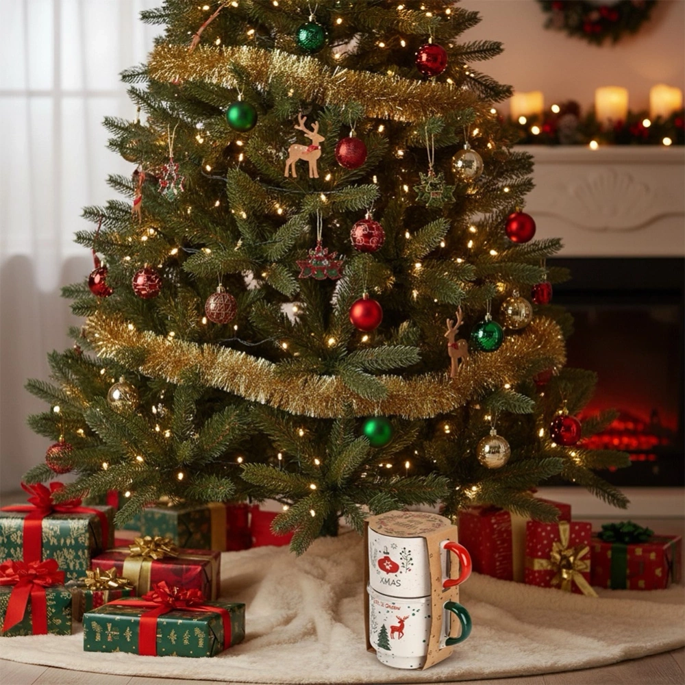 Kubki ceramiczne świąteczne 350 ml 2 szt.