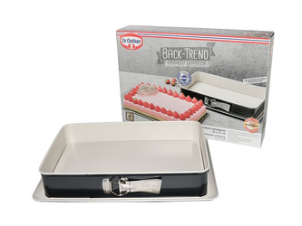 Forma prostokątna do pieczenia 38x25 cm Dr. Oetker