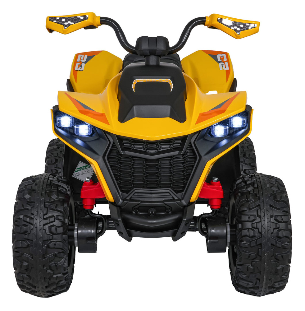 Pojazd Quad Fast Wheel Żółty
