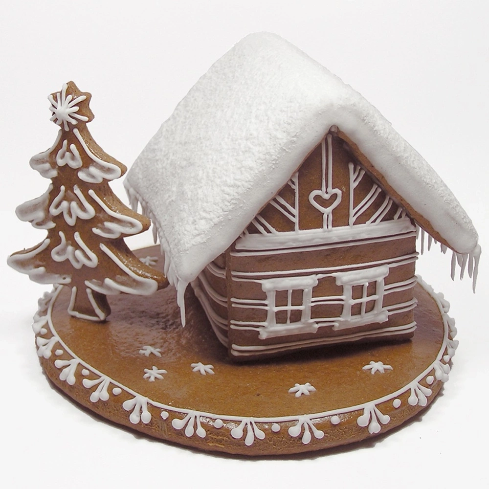 Wykrawacze do ciastek stalowe domek z piernika 3 szt.