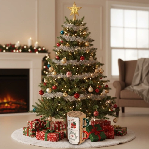 Kubki ceramiczne świąteczne 350 ml 2 szt.