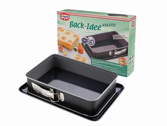 Prostokątna forma do pieczenia 28x18 cm Dr. Oetker