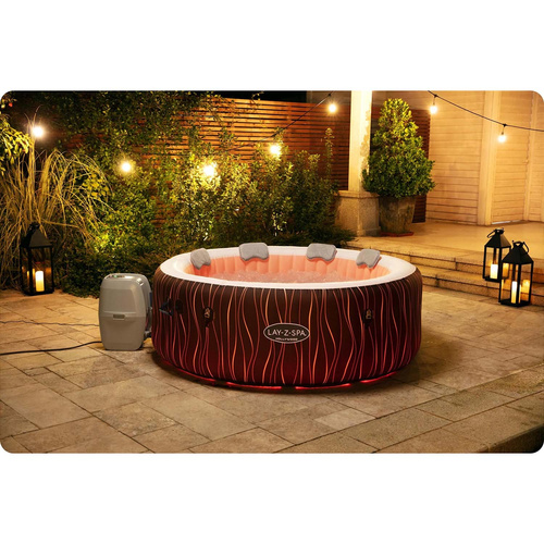 Bestway jacuzzi Lay-Z-Spa HOLLYWOOD 4-6os 196 cm LED 60059