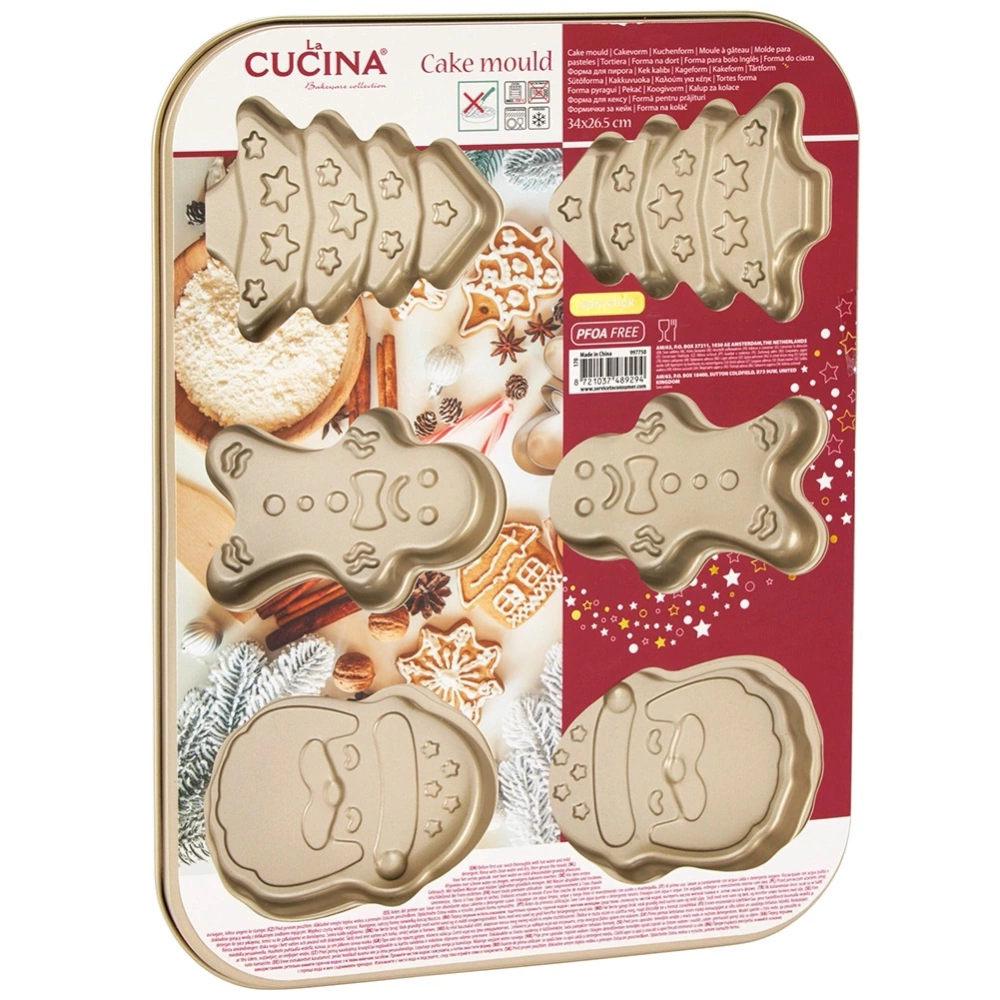 Forma do ciastek stalowa 35x26,5 cm