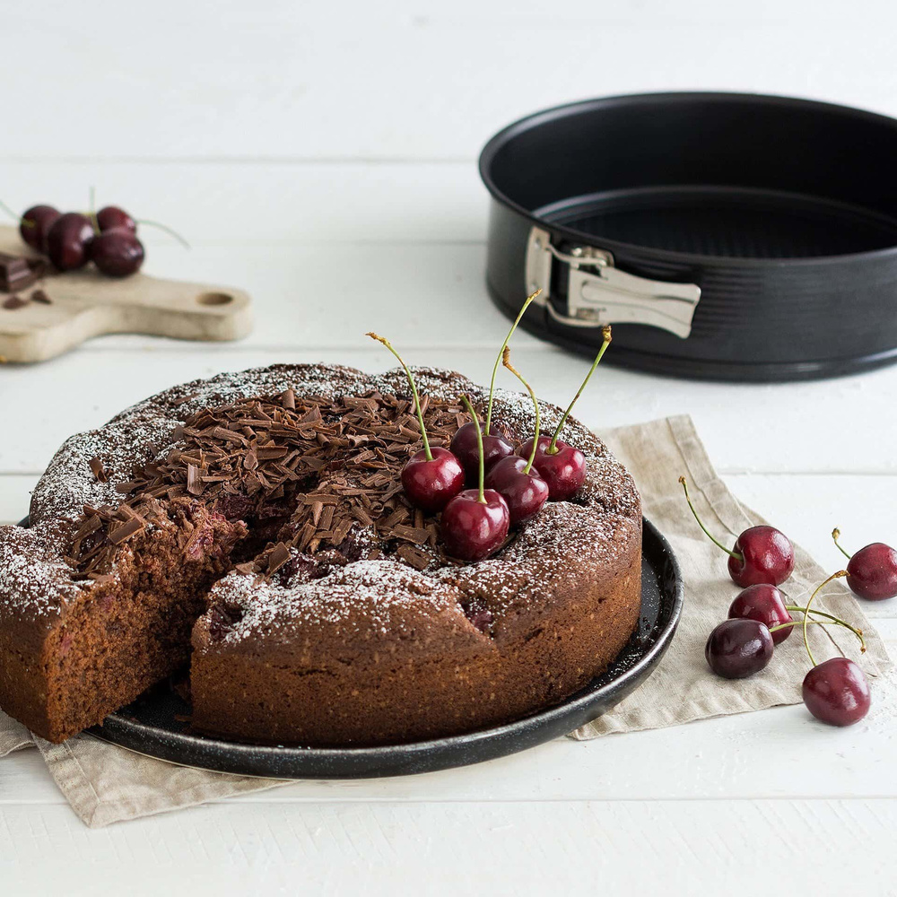 Forma do pieczenia z odpinanym dnem Black Metallic, Ø26 cm Zenker