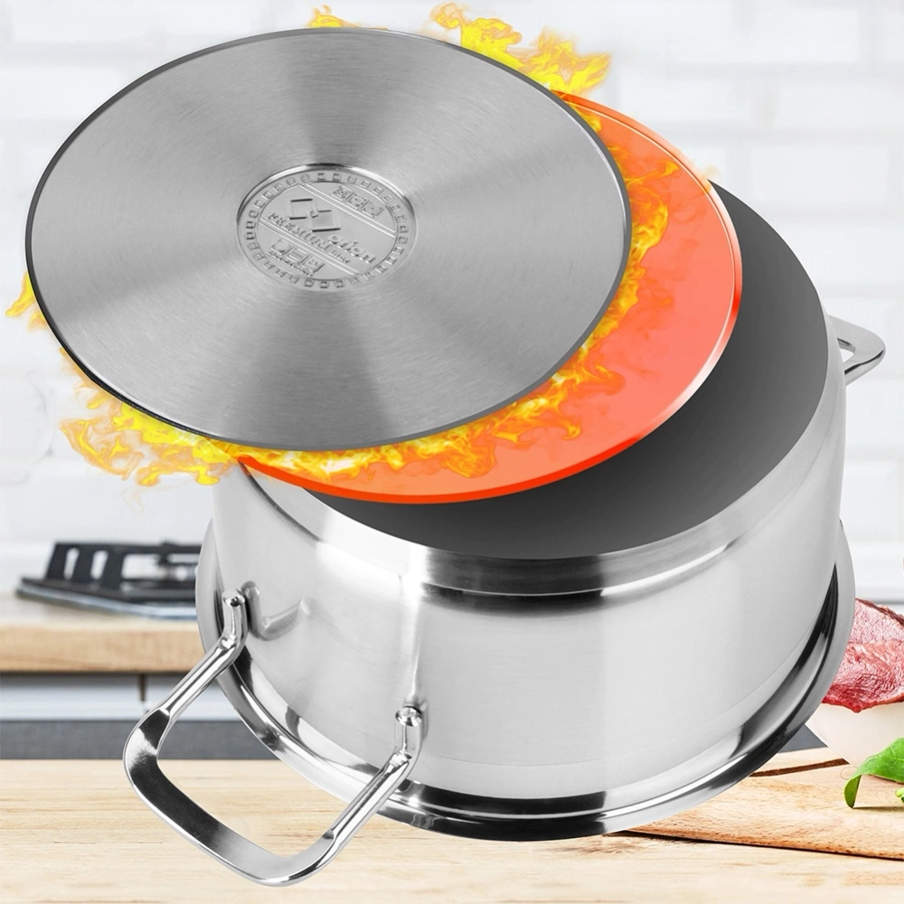 Garnek stalowy z pokrywką ANETT 16 cm, 1,9 l