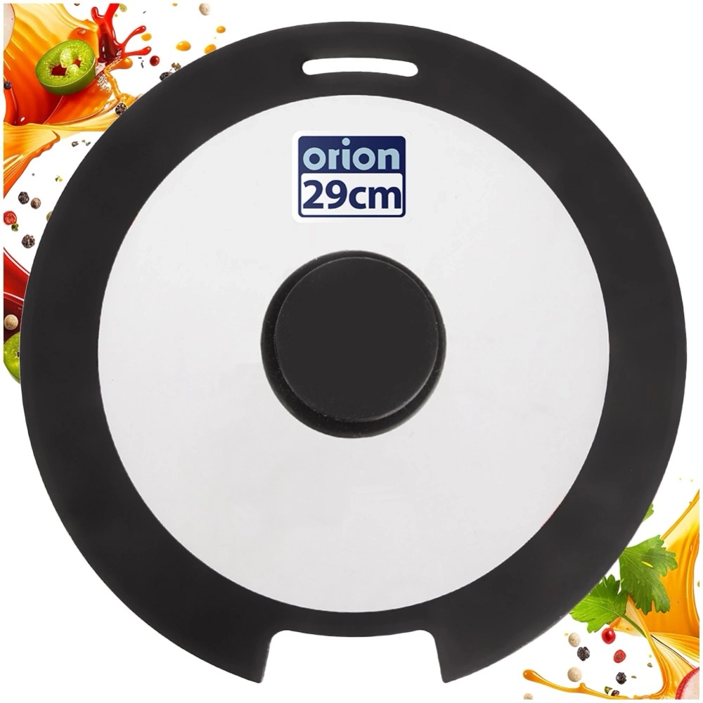 Pokrywka szklana silikonowa GRANDE COMBI 29 cm