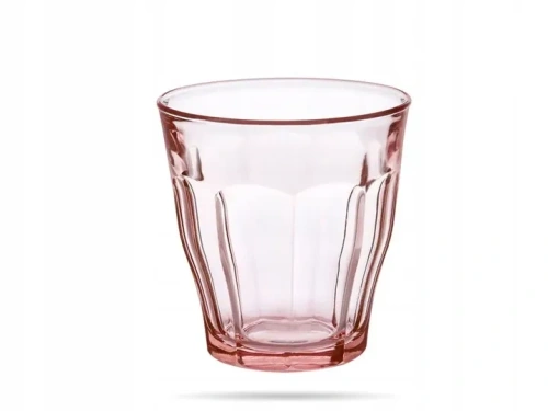 Szklanka niska 250 ml różowa szkło hartowane Picardie Duralex 1 szt