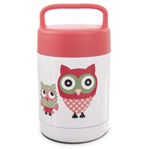 Termos obiadowy stalowy SOWA 450 ml