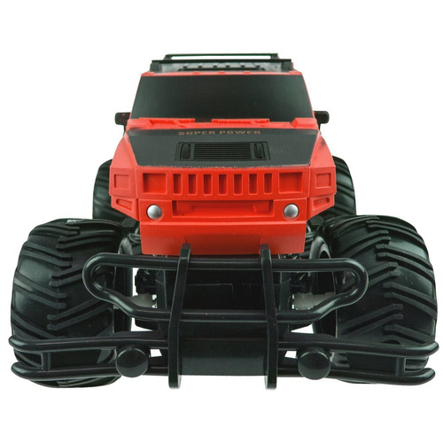Zdalnie sterowany samochód JEEP Super Power czerwony