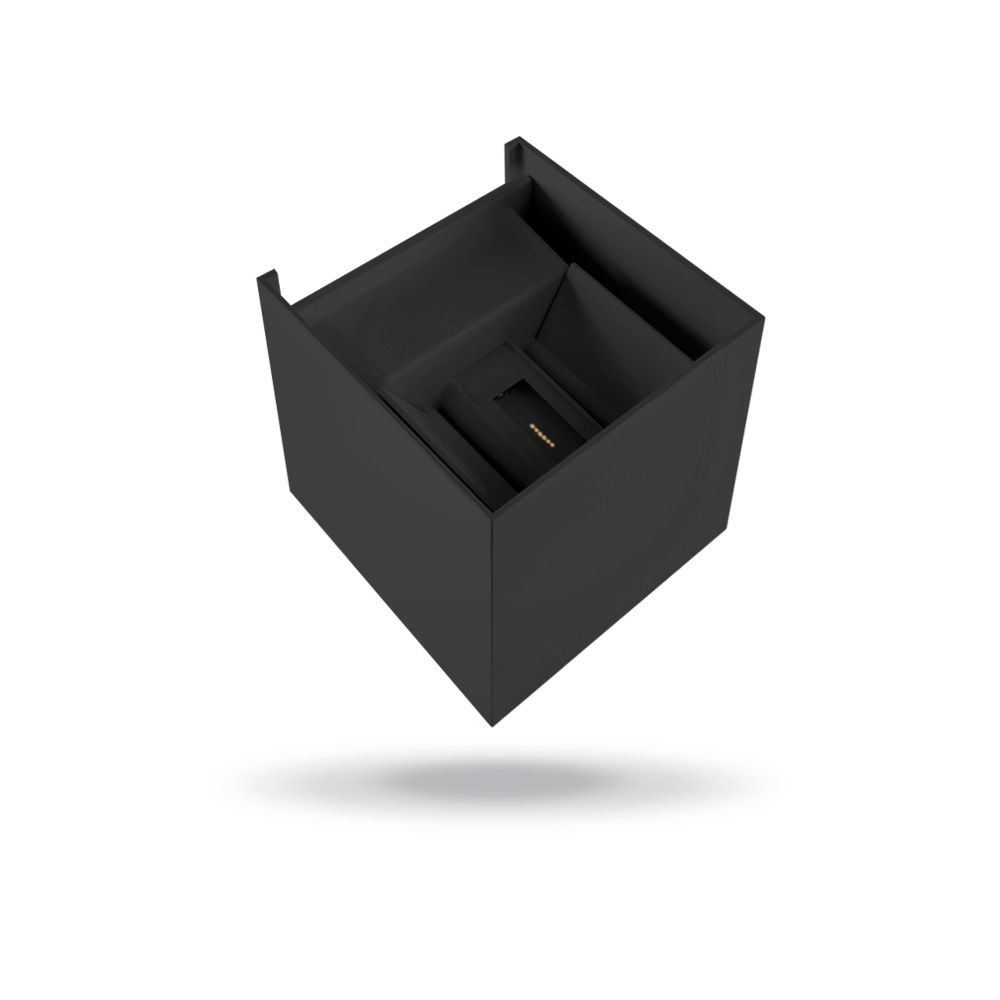 Oprawa elewacyjna dwustronna VIDEX-6W-ERIC-BLACK