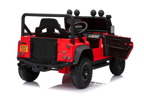 Pojazd Land Rover Defender 110 SVX Concept Czerwony