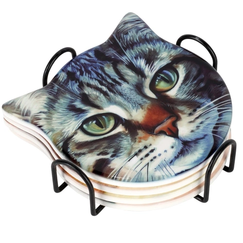 Podstawki pod kubek w stojaku kot 4 szt.