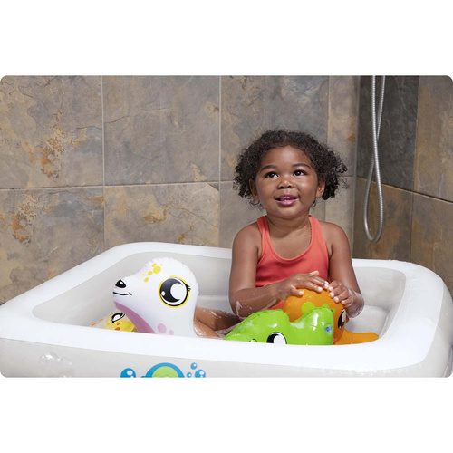 Bestway PODRÓŻNA Dmuchana Wanienka do kąpieli 2w1 Brodzik Basenik 51116