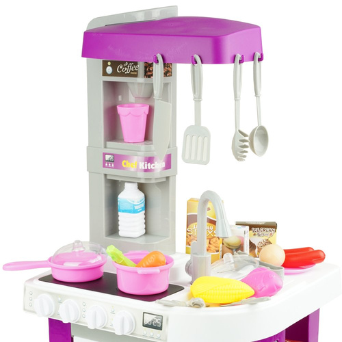 Kuchnia duża z piekarnikiem+akcesoria 53el.kucharz