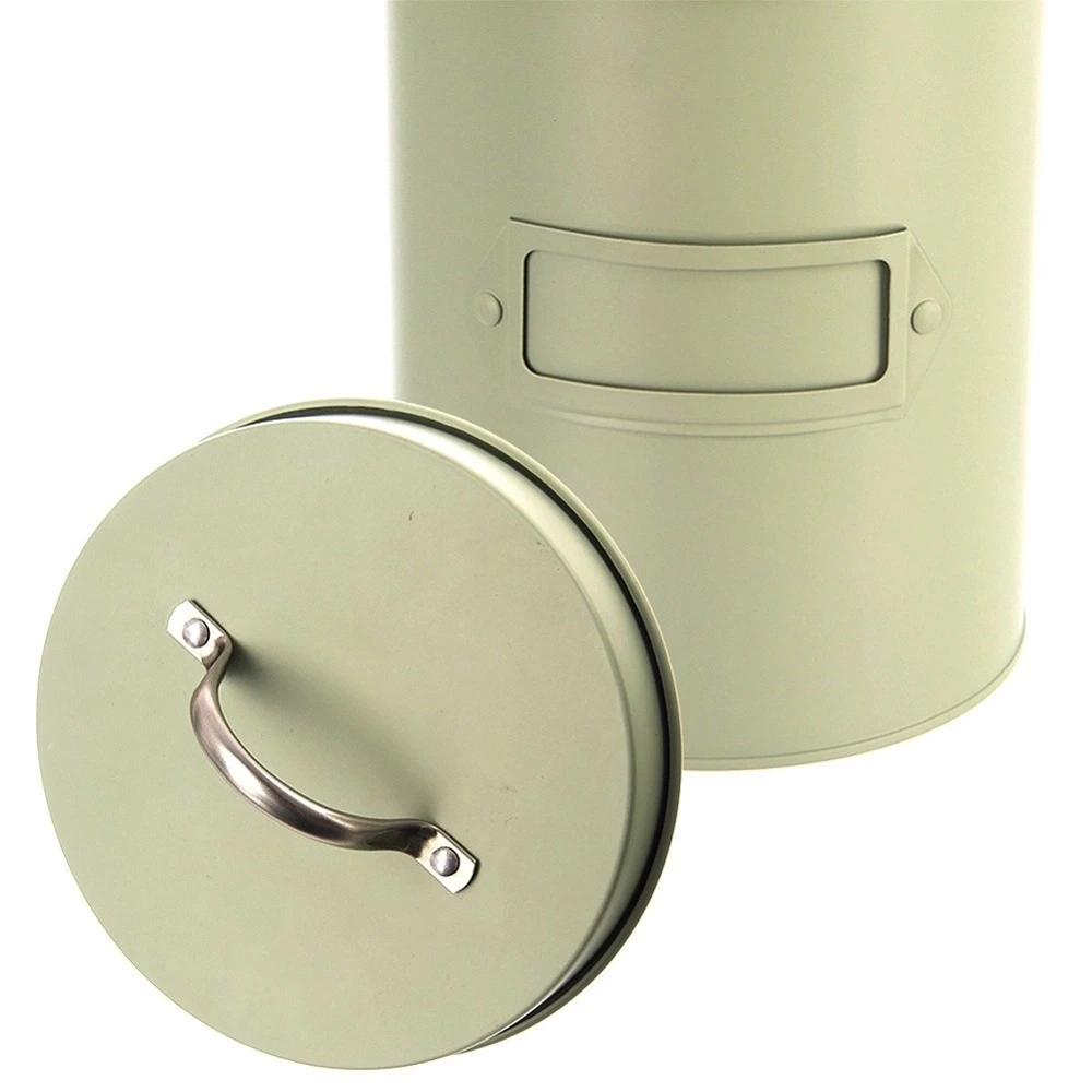 Pojemnik do przechowywania metalowy zielony GREENISH 3,3 l