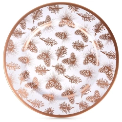 Podtalerz biały miedziany 33 cm