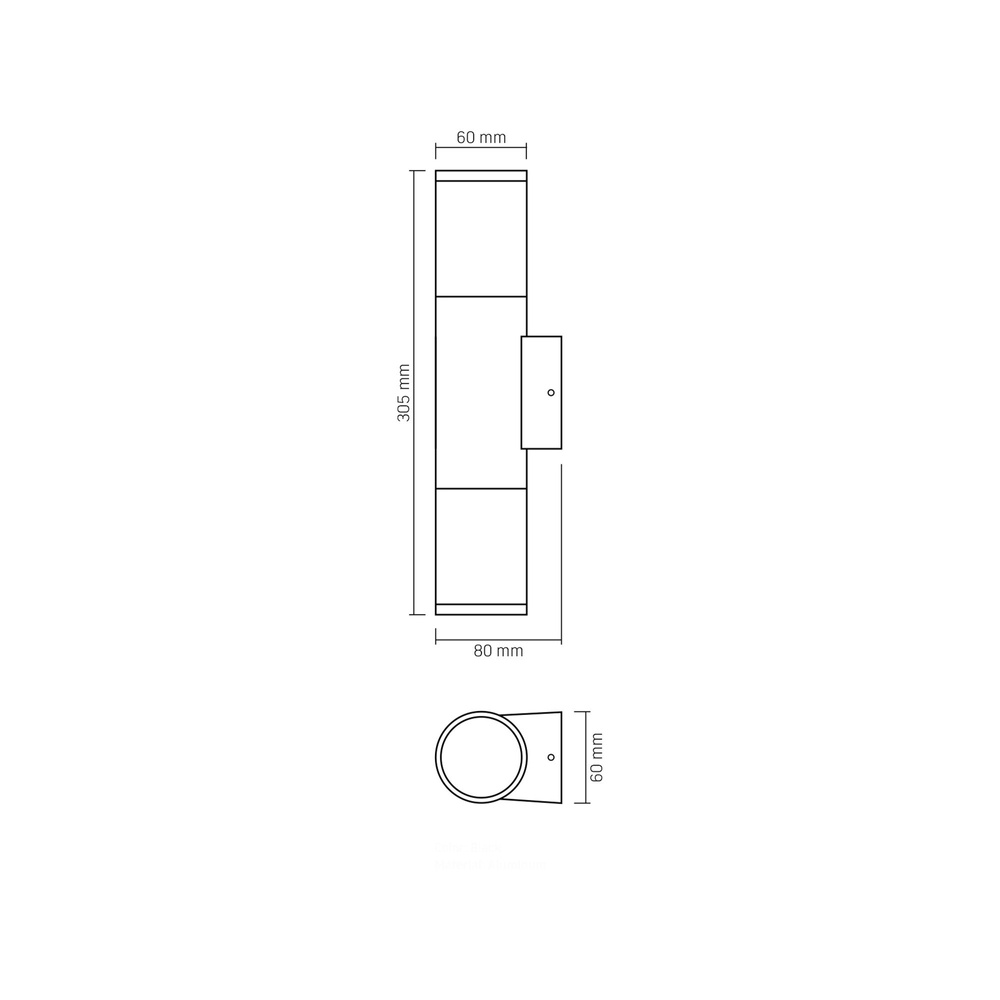 Oprawa LED architektoniczna VIDEX VL-AR092B