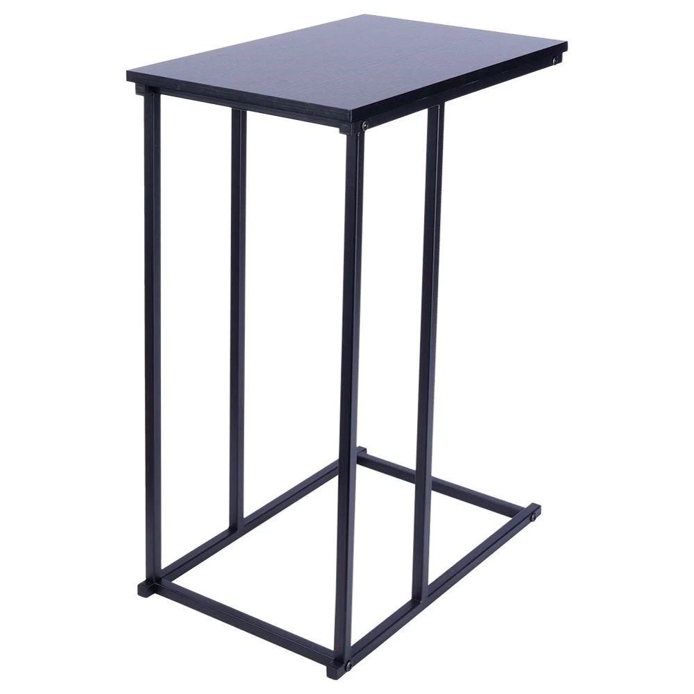 Stolik kawowy metalowy czarny boczny 40x26x58 cm