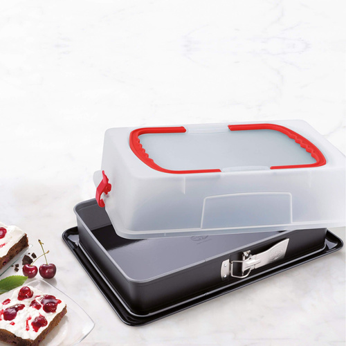 Forma do pieczenia prostokątna z pokrywką, 42x29 cm Dr. Oetker