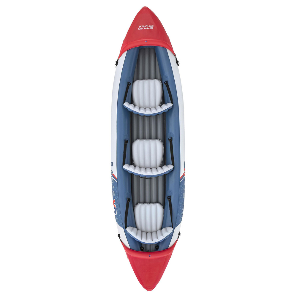 Bestway Kajak Rapid X3 dmuchany 3 osobowy + wiosła torba 381x100 cm 65132