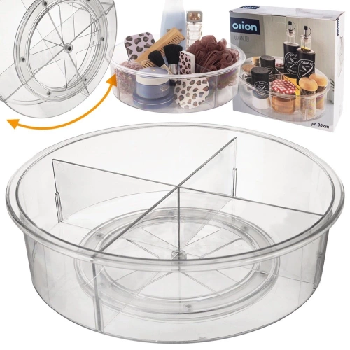 Pojemnik organizer obrotowy dzielony 30 cm