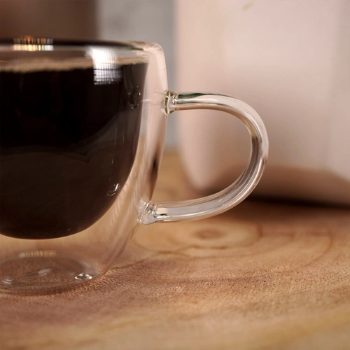 Szklanka termiczna z podwójną ścianką do espresso DOUBLE 100 ml