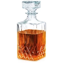 Karafka do whisky szklana 900 ml