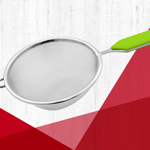 Sitko kuchenne Sito Ø10 cm, zielone FACKELMANN