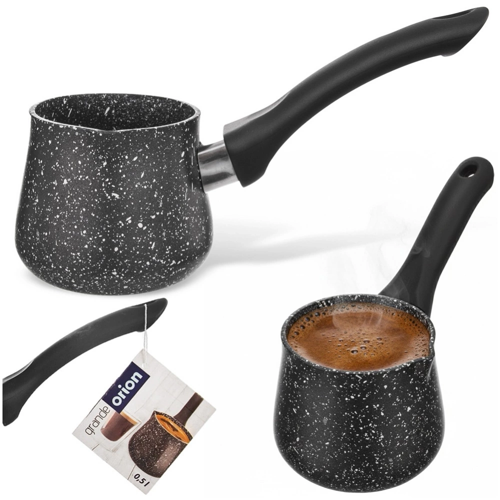 Tygielek do kawy granitowy GRANDE 500 ml