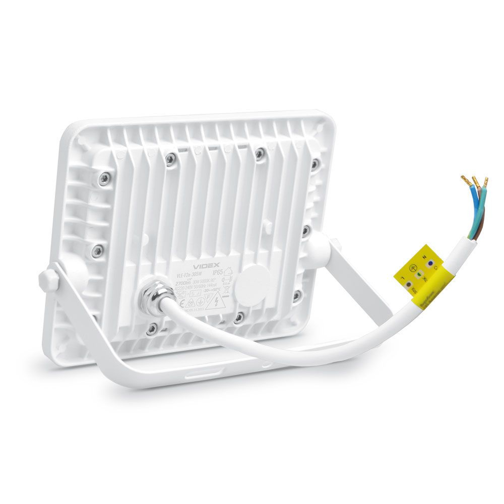 Naświetlacz Videx LED 30W 2700lm neutralna biel 5000K aluminium IP65 120°
