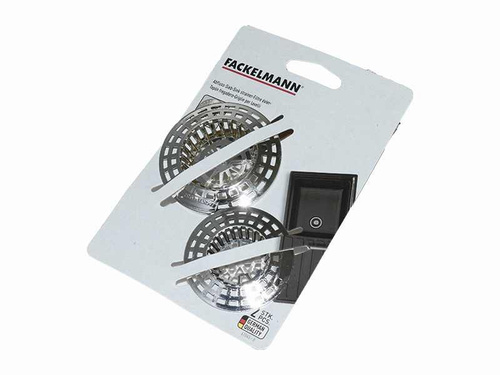 Zestaw 2 sitek do zlewu Ø35mm i Ø45 mm FACKELMANN 61045