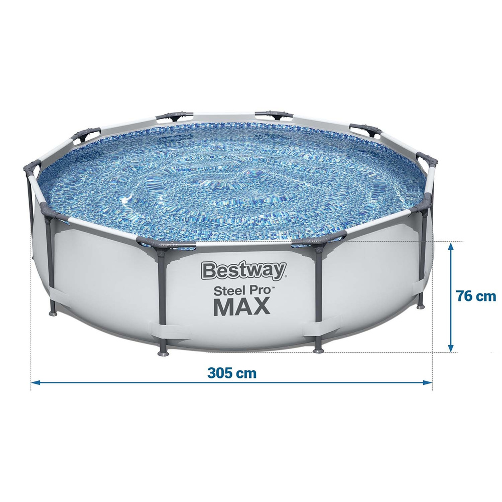 Bestway Basen STELAŻOWY 4678L 305x76cm 8w1 56408