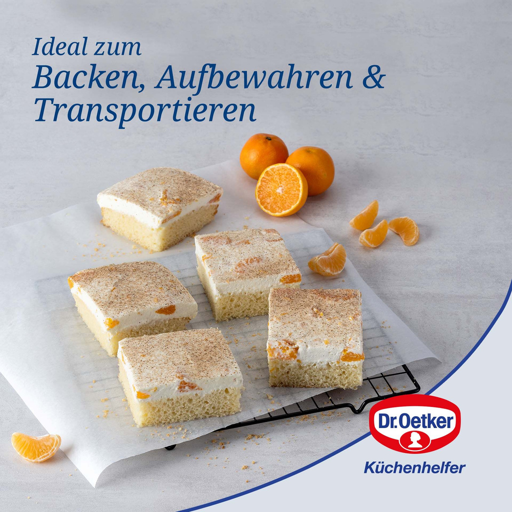 Forma do pieczenia z pokrywką 29x42 cm Dr. Oetker