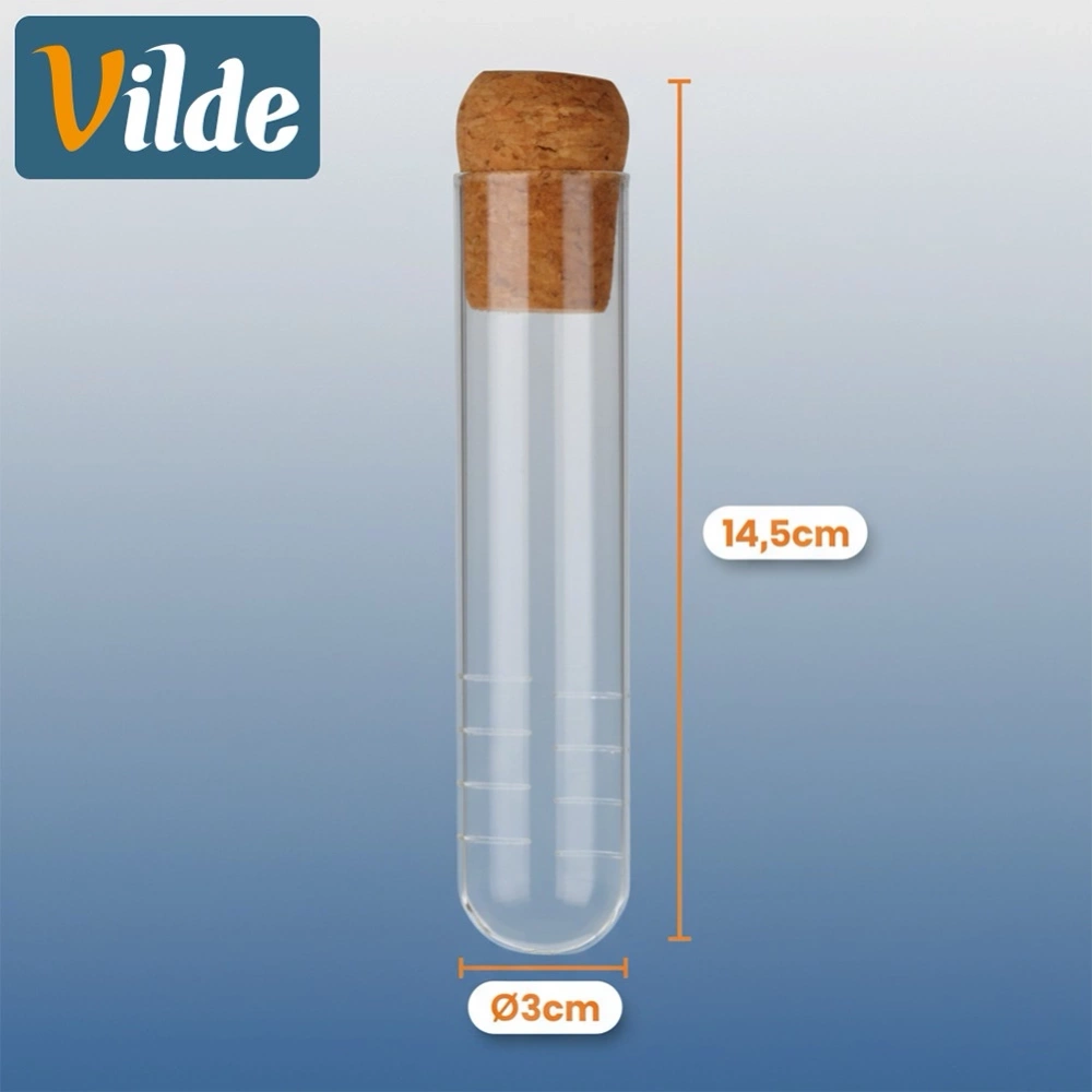 Zaparzacz do herbaty szklany 6 el.