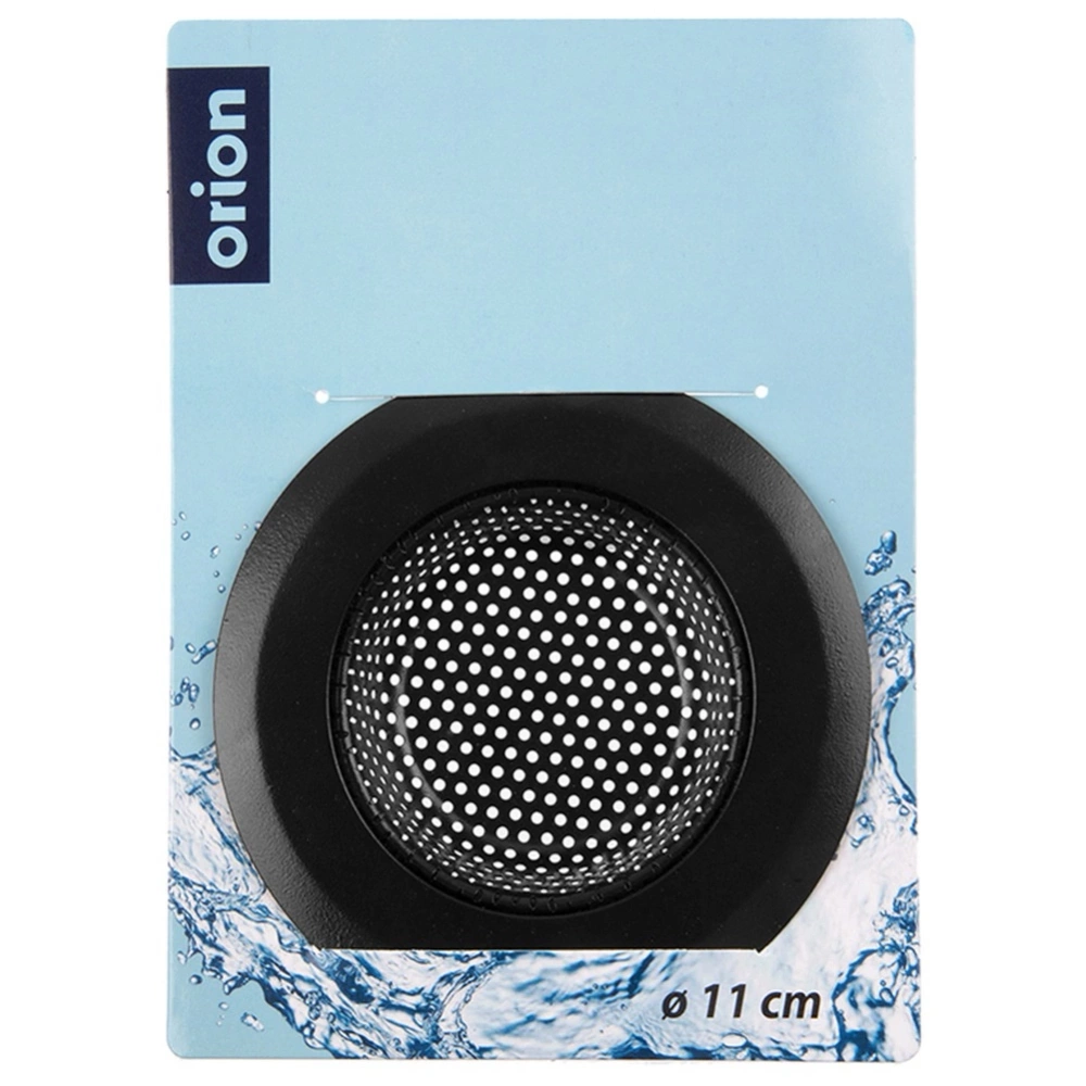 Sitko do zlewu stalowe czarne 11,5 cm