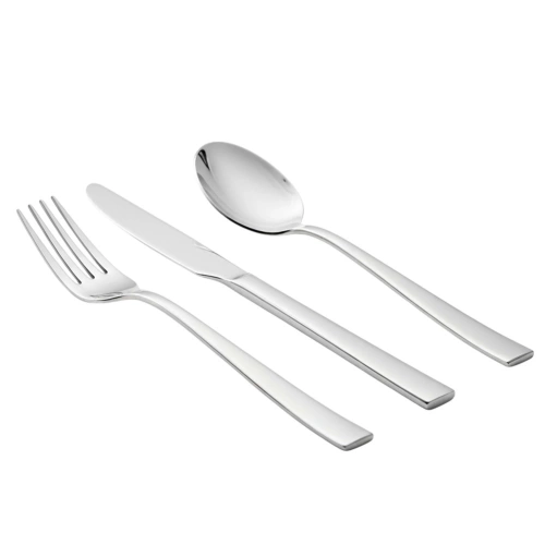 Zestaw sztućców stalowy 3 el.