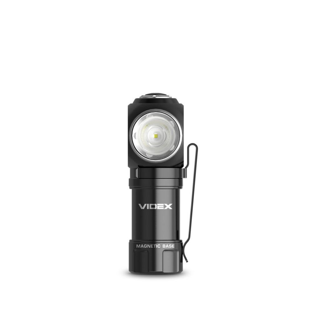 Latarka Videx 600lm IP68 LED 8 trybów zasięg 115m czołówka +PASEK NA GŁOWĘ