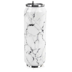 Kubek termiczny puszka marmur 700 ml