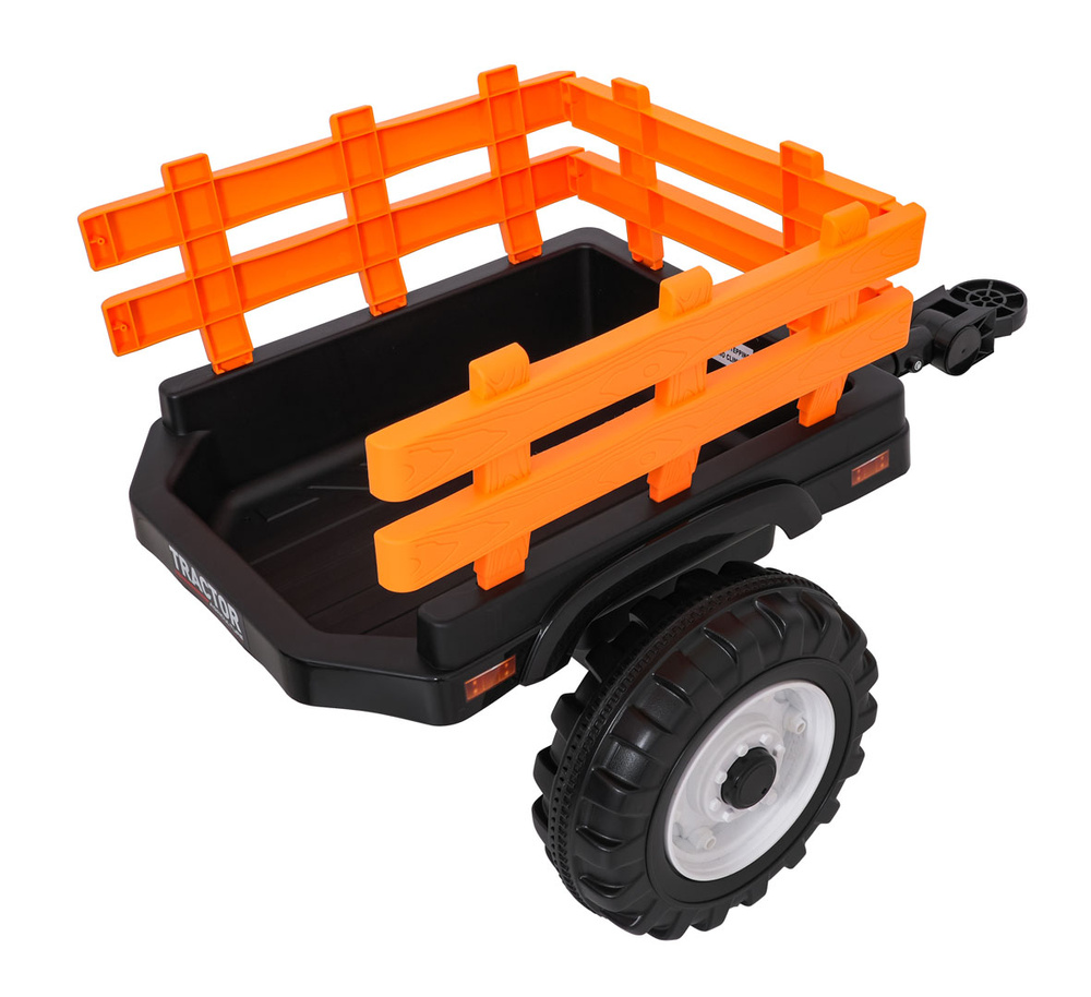 Pojazd MEGA Traktor D68 Z Przyczepką Zielony