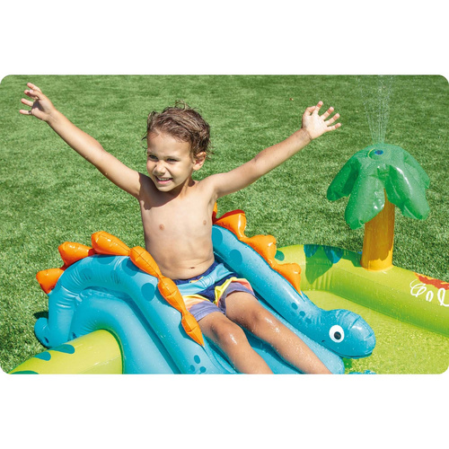 Dmuchany plac zabaw zjeżdżalnia brodzik basen INTEX 57166