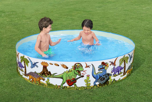 Bestway Basen rozporowy Ogrodowy brodzik DINOZAURY 183 x 38cm 55022