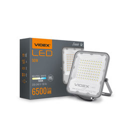 Naświetlacz Videx LED 50W 6500lm neutralna biel 5000K aluminium IP65 120°